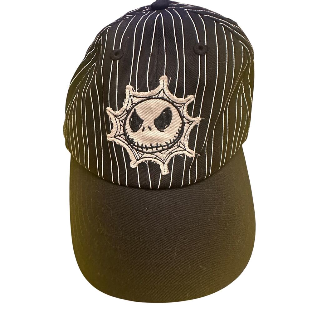 Disney Parks Adult Nightmare Before Christmas Jack Skellington Baseball Cap Hat